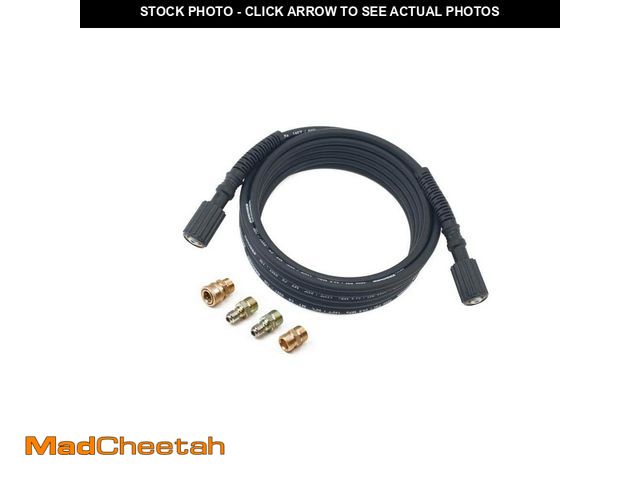 Lot 74-14345250 - Karcher 25 ft. 3600 PSI Universal Replacement/Extension Hose for Pressure Washers - Quick-Connect/M2...