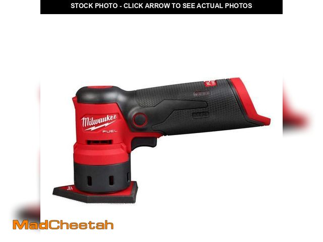 Lot 74-13132183 - Milwaukee M12 FUEL 12-Volt Lithium-Ion Brushless Cordless Orbital Detail Sander (Tool-Only) - UNUSED