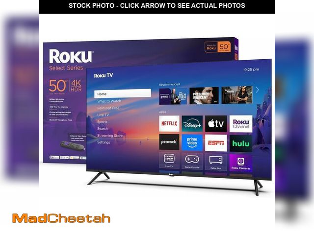 Lot 74-13564813 - Roku Smart TV Ã¢â¬â 50-Inch Select Series, 4K HDR TV Ã¢â¬â RokuTV with Enhanced Voice Remote Ã...