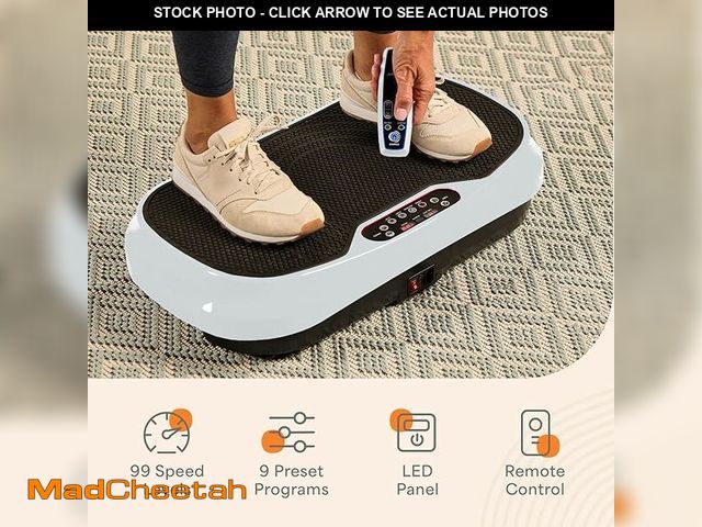 Lot 74-13710026 - LifePro Waver Mini Vibration Plate for Lymphatic Drainage Ã¢â¬â Whole Body Vibrating Platform Exe...