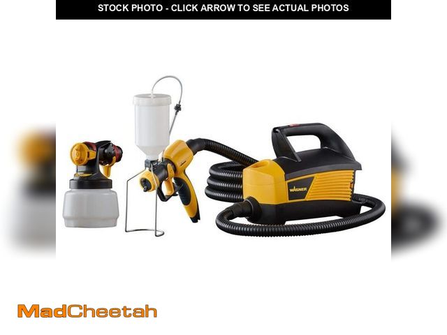 Lot 74-14560990 - Wagner FLEXiO 4300 Gravity Feed Electric Stand HVLP Paint Sprayer 2410019 - USED