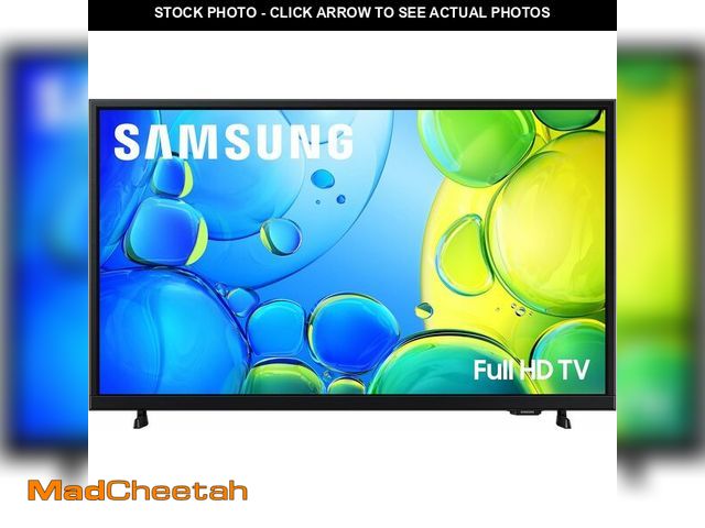Lot 74-12827315 - SAMSUNG 32-Inch Class Full HD F6000 Smart TV (2025 Model) HDR, Object Tracking Sound Lite, Knox Secu...