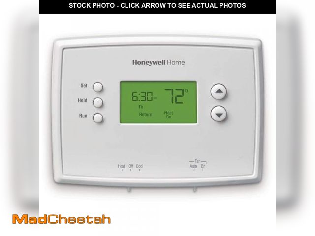 Lot 74-12086331 - Honeywell Home 5-1-1 Day Programmable Thermostat with Digital Backlit Display - USED