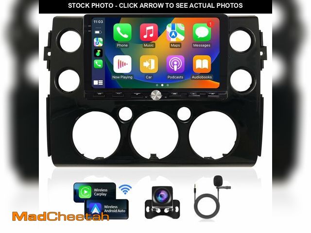 Lot 74-12498743 - Car Radio Stereo for Toyota FJ Cruiser 2006-2020 Replacement Carplay Android Auto GPS Navigation Tes...