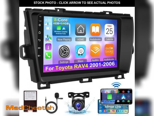 Lot 74-12109918 - [8 Core 4+64G] Car Radio for Toyota Prius 2010-2015 - Wireless Carplay and Android Auto - 9 Inch 128...