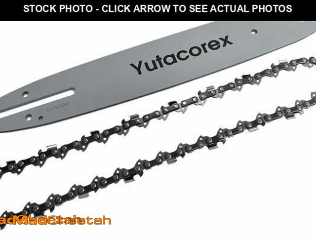Lot 74-11369530 - Yutacorex 12inch Chainsaw Guide Bar and Chain Combo,Replacement Accessories Fits DEWALT DCCS620B,DCC...