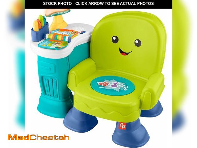 Lot 74-13382306 - Fisher-Price Toddler Toy Laugh &amp; Learn Song &amp; Story Learning Chair with Music Lights &amp; A...