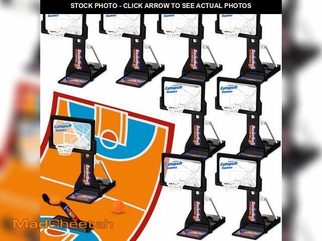 Lot 74-14273840 - VioraWhite 8 Pack Basketball Game Toys Tabletop Basketball Shooting Game Mini Desktop Basket Ball Gi...