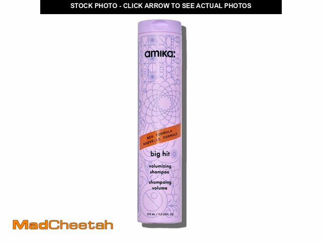 Lot 74-12709110 - Amika big hit volumizing shampoo, 275ml - UNUSED