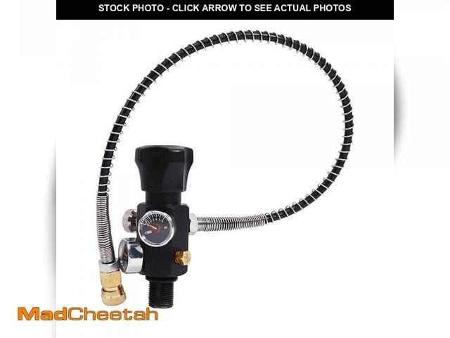 Lot 74-12052828 - TUXING 4500PSI HPA Regulator Paintball Filling Station Pcp Air Gun Charging Valve Dual Gauge Up to 4...