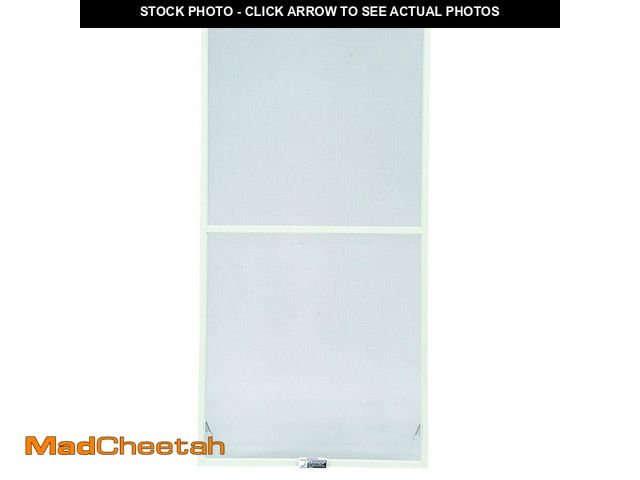 Lot 74-12674305 - Andersen 31-7/8 in. x 50-27/32 in. 200 and 400 Series White Aluminum Double-Hung Window Screen for A...
