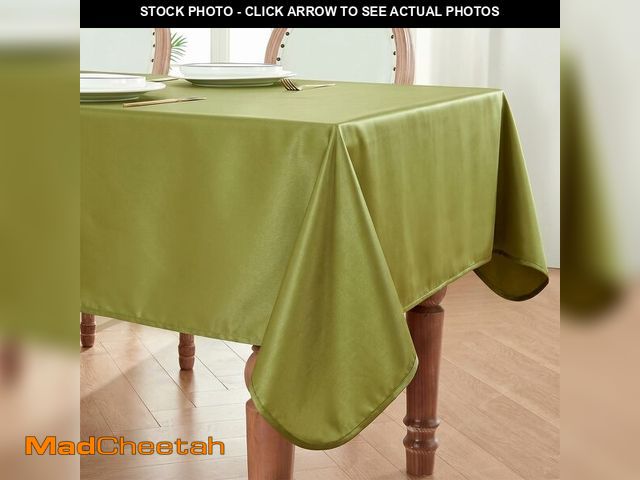 Lot 74-14144939 - BALCONY &amp; FALCON Rectangle Table Cloth DoubleÃ¢â¬âSided Usable Waterproof Tablecloth with Sat...