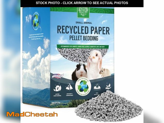 Lot 74-14582115 - Small Pet Select Recycled Paper Pellet Bedding &amp; Litter, Rabbits, 20 lb - UNUSED