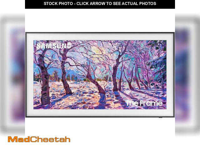 Lot 74-12827318 - Samsung 32-Inch Class QLED The Frame LS03C Series, Quantum HDR, Art Mode, Anti-Reflection Matte Disp...