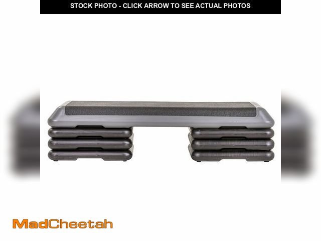 Lot 74-13787614 - The Step (Made in USA Original Aerobic Platform for Total Body Fitness Ã¢â¬â Health Club 6 Risers...