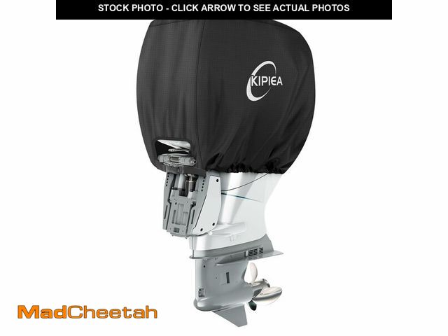 Lot 74-13626672 - Kipiea Outboard Motor Cover 1300D Heavy Duty Waterproof, Anti UV, No Tears &amp; No FadingÃ¯Â¼ÅBoat...