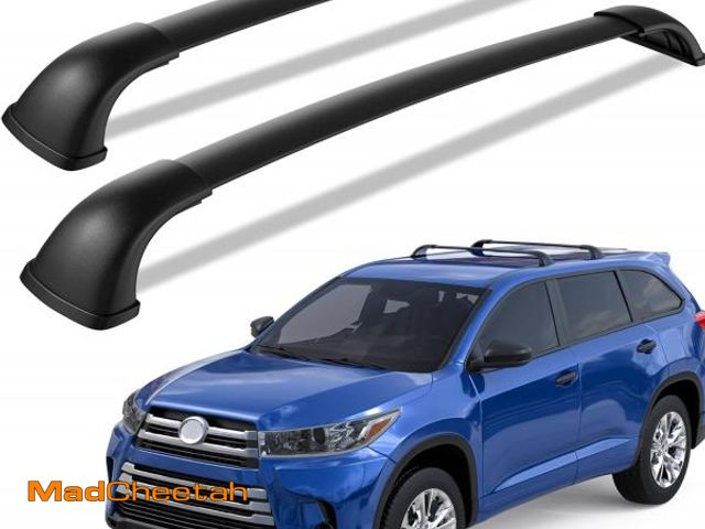Lot 74-12137803 - KUIPERAUTO 165lbs Aluminum Roof Rack Cross Bars Compatible for 2014-2019 Toyota Highlander XLE/Limit...