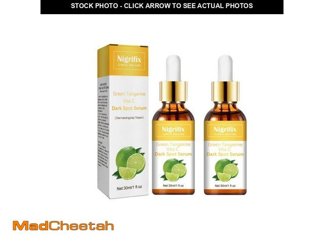 Lot 74-12346814 - 2PCS Nigrifix Green Tangerine Vita C Dark Spot Serum,Vitamin C Face Serum,for Face Serum with Hyalur...