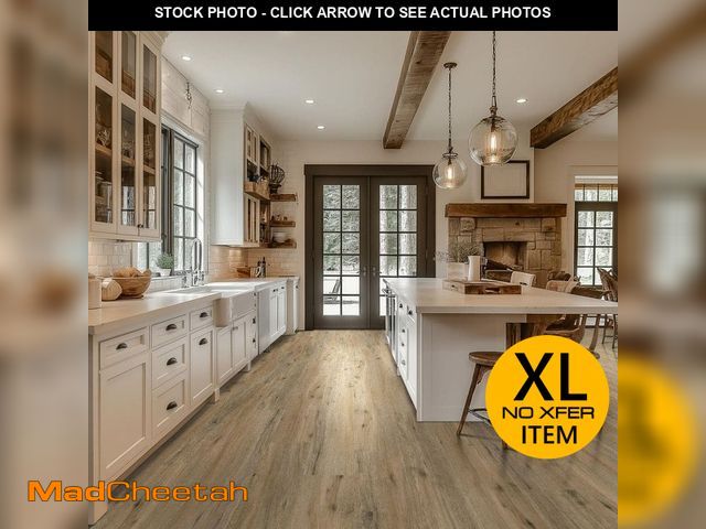 Lot 74-13738584 - Benson Ash 22 MIL x 8.98 in. W x 48.03 in. L Waterproof Luxury Vinyl Plank Flooring with Click Lock ...