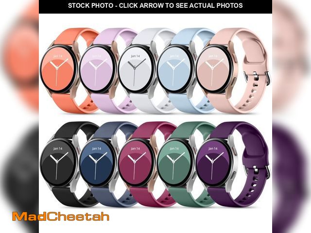 Lot 74-12699794 - DaQin 10 Pack Bands Compatible with Samsung Galaxy Watch 7/6/5/4 40mm 44mm/Watch 6 Classic 43mm 47mm...