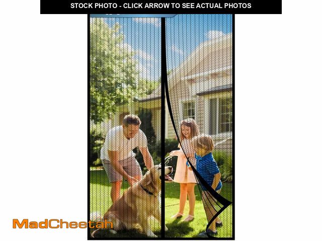 Lot 74-13952109 - Magnetic Screen Door,Screen Door Mesh,Keep Bugs Out, Easy Install Works with Front Doors, Sliding Do...
