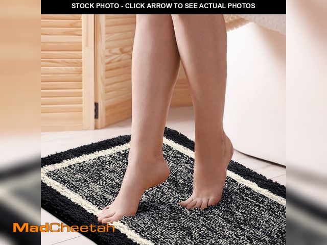 Lot 74-12710819 - CozeCube Bath mats for Bathroom Non Slip, Fluffy Shaggy Bath Rugs for Bathroom Washable, Extra Soft ...