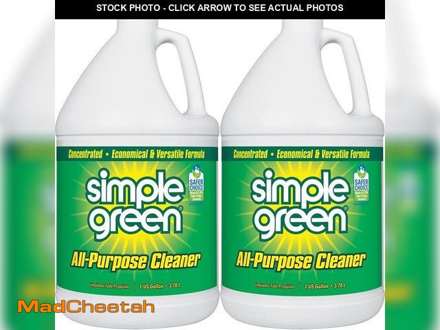 Lot 74-14364282 - Simple Green 1 Gal. Concentrated All-Purpose Cleaner (2-Pack) - UNUSED