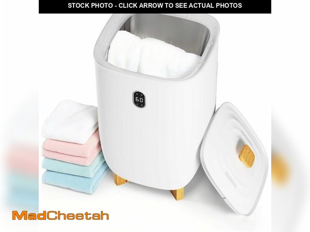 Lot 74-13710144 - MilleLoom 35L Collapsible Towel Warmer | for Blankets, Clothes &amp; Robes | Home &amp; Spa Essentia...