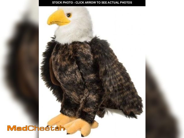 Lot 74-11549023 - Douglas Adler Bald Eagle Plush Stuffed Animal - USED