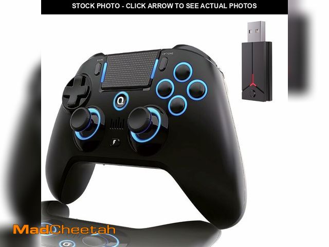 Lot 74-12976910 - QRD Spark N5 Wireless Controller for PS5 Pro Slim PS4 PS3 PS2 Steam Deck PC Windows Mac iOS Android ...