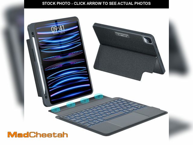 Lot 74-13626583 - Keyboard Case for iPad 10.9/11 Inch Air 4th/5th Gen &amp; Pro 11 1st/2nd/3rd/4th Gen (2018,2020,2021...