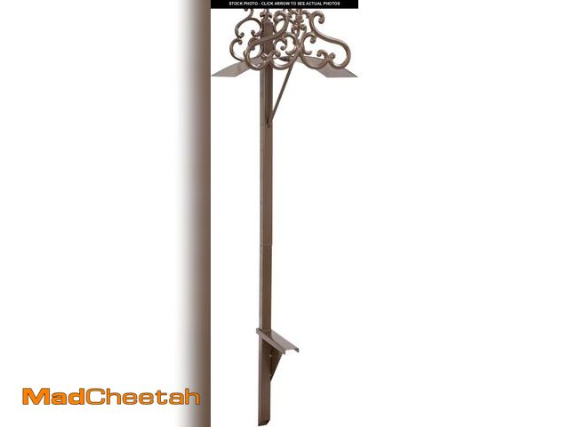 Lot 74-12137076 - Liberty Garden 649-KD Hyde Park Decorative Metal Garden Hose Stand, Holds 125-Feet of 5/8-Inch Hose,...