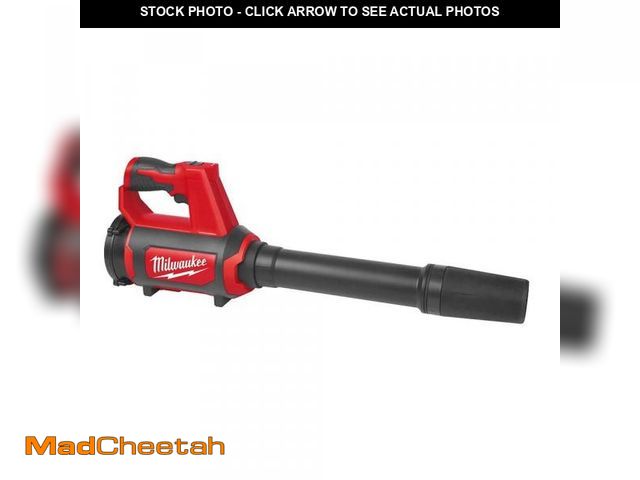 Lot 74-11826496 - Milwaukee M12 12V Lithium-Ion Cordless Compact Spot Blower (Tool-Only)(MISSING ATTACHMENTS)  - USED