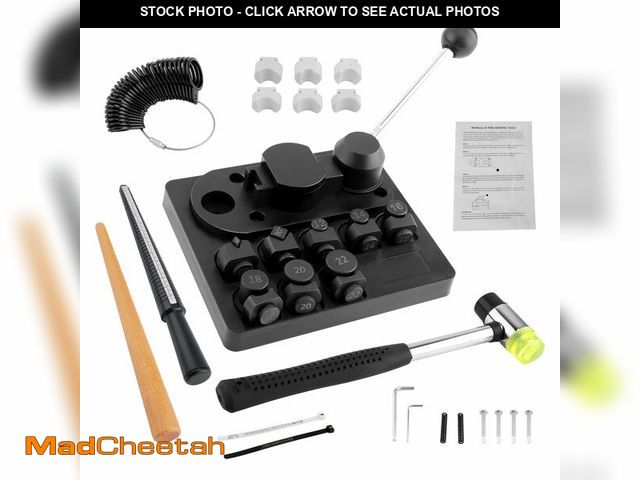 Lot 74-13547858 - Ring Bender Ring Bending Tool Kit, Ring Making Tool with Nylon Dies Ring Bending Machine, Multi-Func...