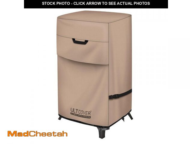Lot 74-12314483 - ULTCOVER Waterproof Vertical Electric Smoker Cover 30 inch for Most Square Gas Propane BBQ Smokers S...