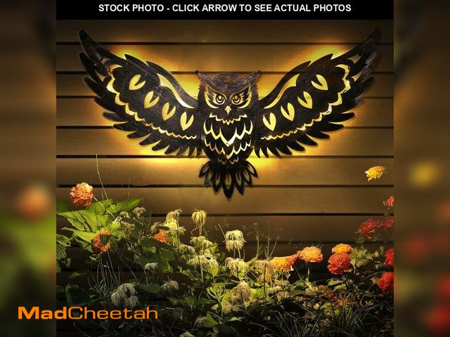 MadCheetah.com - Lot 74-12452587 - DIINOR Solar Outdoor Wall Decor ...