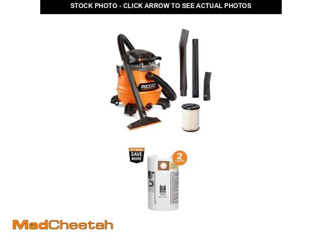 Lot 74-12798770 - RIDGID 16 Gal. 6.5 Peak HP NXT Shop Vacuum - USED