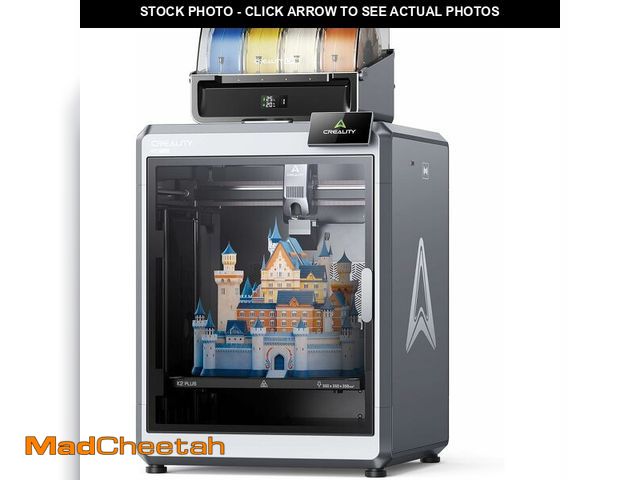 Lot 74-14613461 - (MISSING HARDWARE,FILAMENT STORAGE) Creality K2 Plus Combo 3D Printer, Multi Color Printing with New...