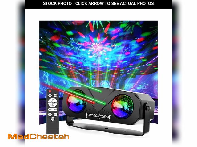 Lot 74-12971285 - Disco Ball Light,Party Disco Dj Strobe Ocean Star Projector Dance Light Sound Activated with Remote ...