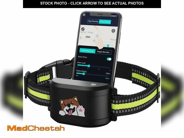 Lot 74-12461117 - WEUYUY Upgraded GPS Dog Fence &amp; Tracking Collar System - No Subscription Required, Customizable ...
