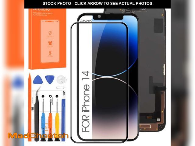 Lot 74-11556374 - Screen for iPhone 14 Screen Replacement for iPhone A2882 LCD Screen A2649,A2881,A2884,A2883 3D Touch...