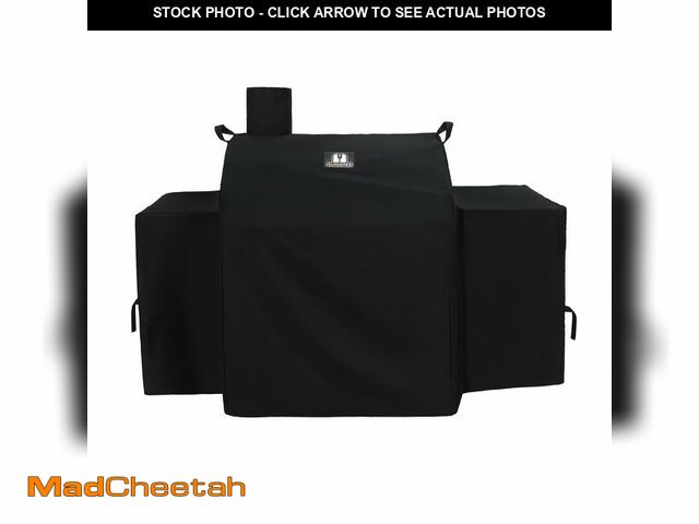 Lot 74-12607920 - SUPJOYES Grill Cover for Char-Griller Smokin' Champ Grill, 600D Heavy Duty Waterproof Chargriller Of...