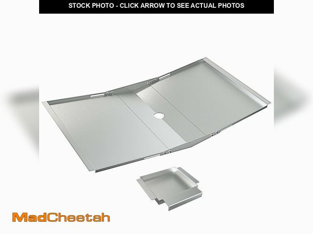 Lot 74-13573168 - Pariplus Universal Grease Tray with Catch Pan - Dyna Glo Grill Replacement Parts, Adjustable 24"-30"...