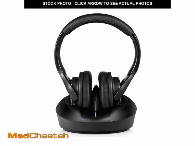 Lot 74-12883913 - ZANCHIE Wireless TV Headphones Over Ear Headsets-RF Transmitter Charging Dock, Hi-Fi Stereo Cordless...