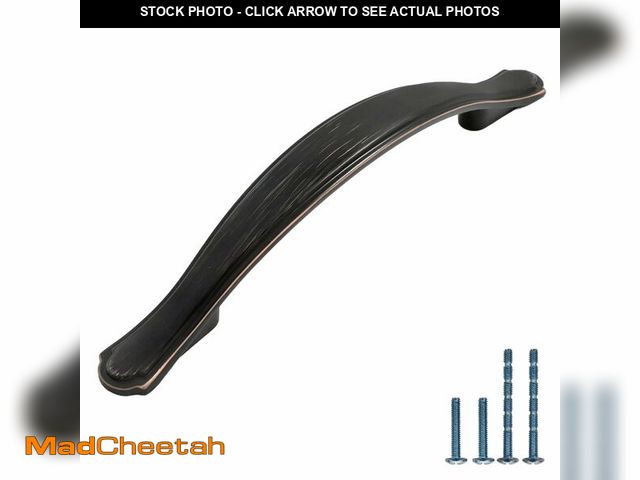 Lot 74-12709206 - AOOTOCH 10 Pack Oil Rubbed Bronze Cabinet Pulls, 3.75 inch Hole Center, Cabinet Hardware Drawer Hand...