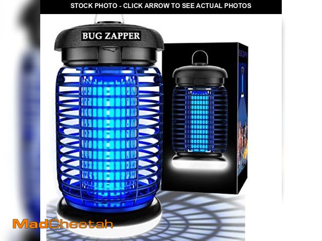 Lot 74-12328831 - LUOJIBIE Bug Zapper Outdoor, Mosquito Zapper with LED Light, Fly Zapper Outdoor Indoor, Insect Zappe...