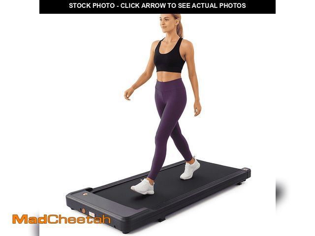 Lot 74-14351335 - CONCETTA Compact Walking Treadmill for Small Spaces, Quiet Under-Desk Walking Pad with Remote, Slim ...