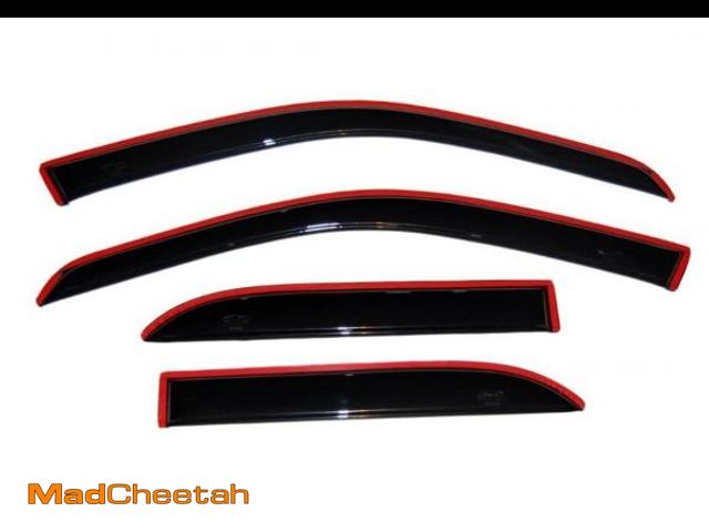 Lot 74-12225503 - Auto Ventshade [AVS] in-Channel Rain Guards for 2022-2025 Hyundai Tucson | Window Vent Visors, 4 pcs...
