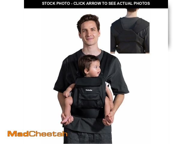 Lot 74-13622201 - BABELIO Baby Carrier Newborn to Toddler, Wide Shoulder Straps Ergonomic Lightweight Infant Carrier f...