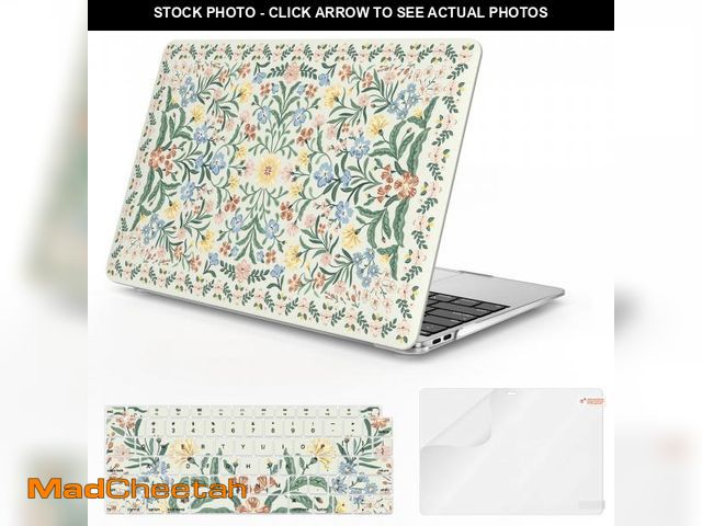 Lot 74-12437459 - iCasso Compatible with MacBook Air 13 inch Case 2020-2018 Release A2337 M1 A2179 A1932, Slim Anti-Sc...